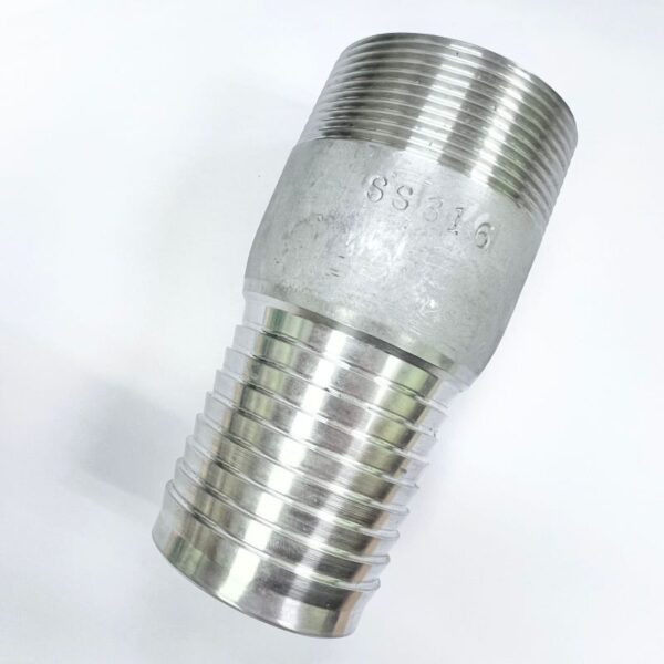 Kinglock KC Nipple-Stainless Steel, BSP Thread