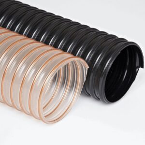 FLEXAUST FLEXADUX PU FLX-THANE VHD - CONCRETE, LAWN & LEAF COLLECTION HOSE, POLYURETHANE