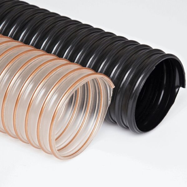 FLEXAUST FLEXADUX PU FLX-THANE VHD - CONCRETE, LAWN & LEAF COLLECTION HOSE, POLYURETHANE