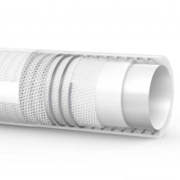 MTG DYNAMIC CLEANROOM PFA LINED HOSE, SILICONE