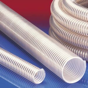 NORRES AIRDUC PUR 356 AS (XHD) - EXTREMELY ABRASION-RESISTANT, SUPER HEAVY DUTY, MICROBER RESISTANT, ANTISTATIC PREMIUM ESTER-POLYURETHANE HOSE