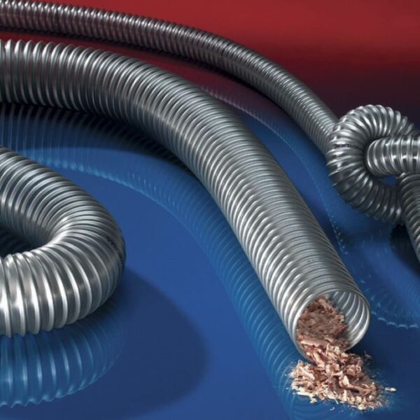 NORRES TIMBERDUC PUR 532 AS (LD) - ABRASION-RESISTANT, WOOD DUST EXTRACTION, ANTISTATIC PREMIUM POLYURETHANE HOSE